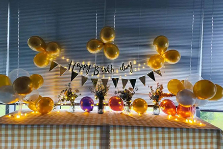 傳遞幸福 點亮生日